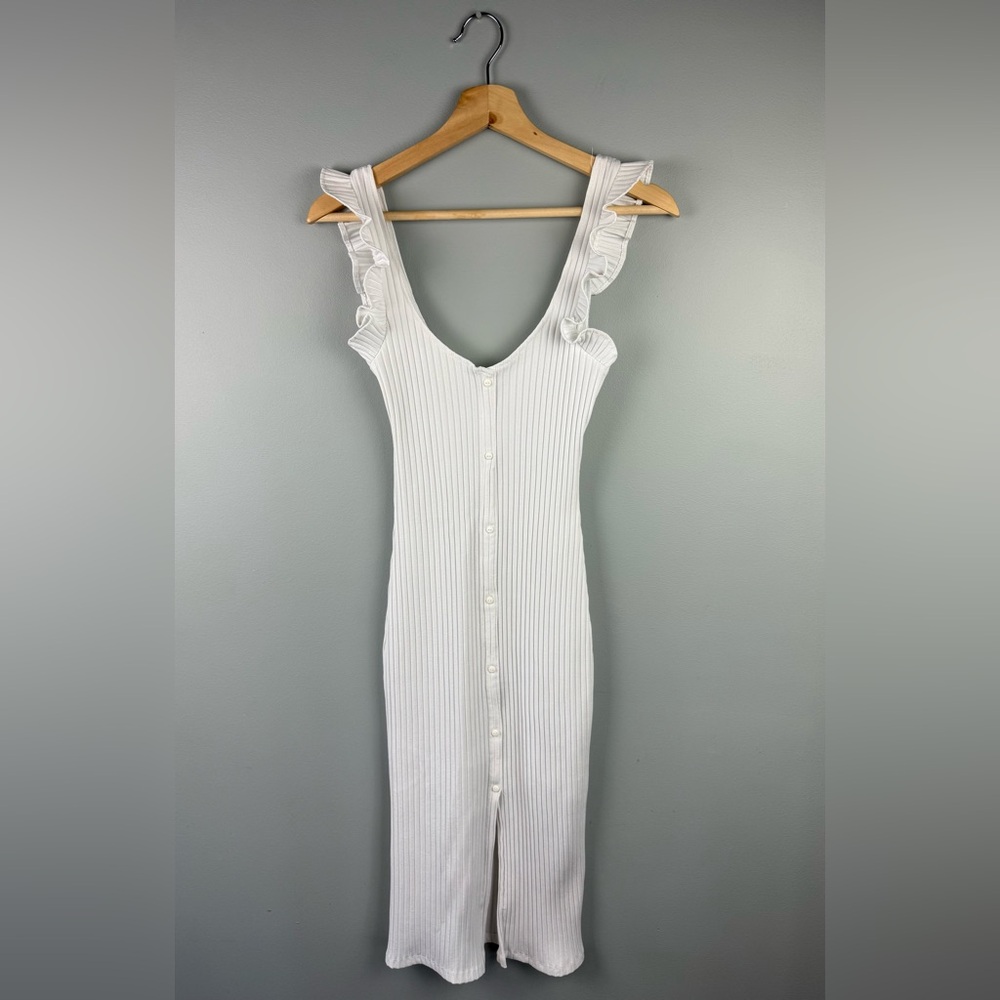 Zara Small Ribbed Bodycon Dress